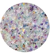 ZHIYUXI Fluorite Crystal Vase Filler Crystal Chip Stone for Decoration Plants Vase Fish Tank Grav...