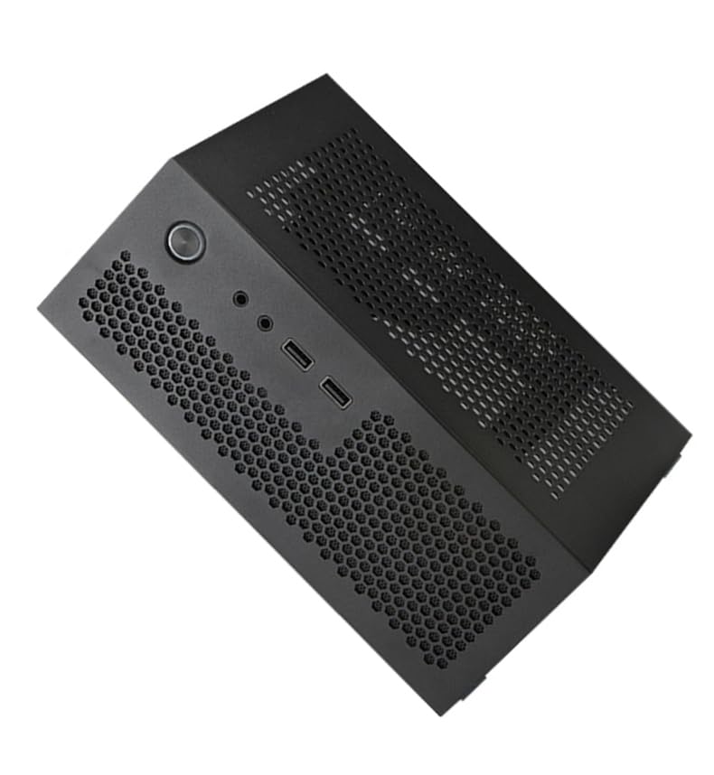 Carcasa de computadora pequeña A09 chasis compacto para escritorios sin espacio libre 4