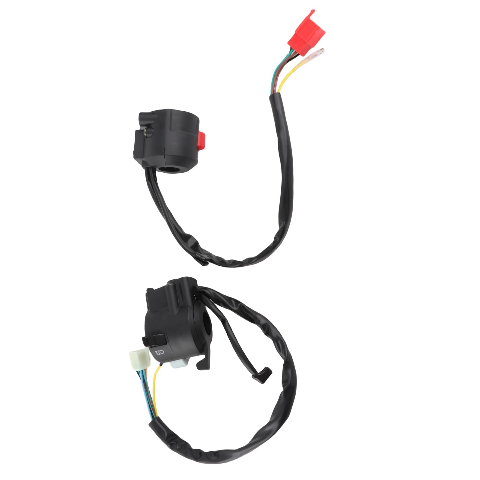 Comandi Moto Manubrio Interruttore Luce Segnale Svolta Corno Universale 2pcs