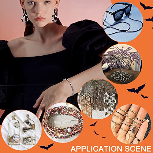 Ph Pandahall 1440 Pcs 6/0 4Mm 8 Colors Glass Seed Beads Lined Pony Bead Waist Beads Tiny Spacer Czech Beads For Earring Bracelet Necklace Key Chain Jewelry Making #TOP3