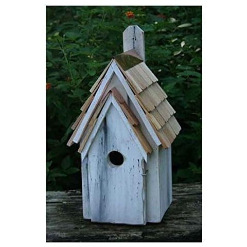 Heartwood Bluebird Manor Bird House in Antique White Finish Cover