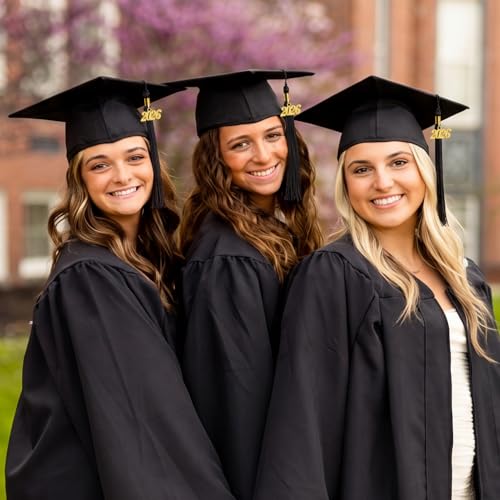 Image of GraduationMall Single&Multiple Color Graduation Tassel with 2026 Year Charm 9 inch