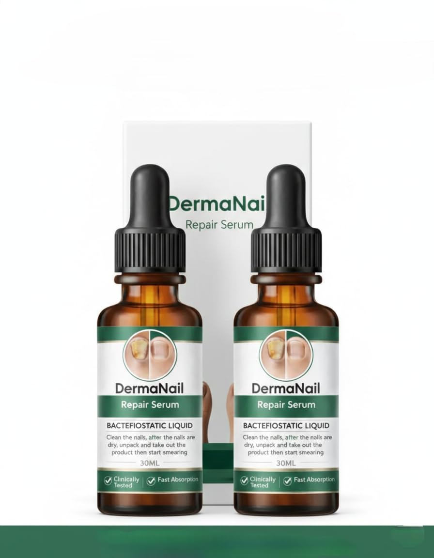 Advanced Nail Repair Treatment, Professional Grade Nail Serum, Fast Absorption, Restores Clarity and Strength, 30ml (2, Unscented)