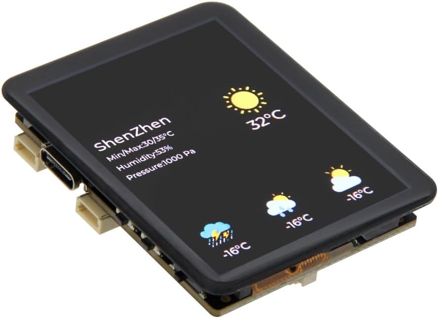 Close-up of the Micro SD card slot on the LILYGO T4-S3 board