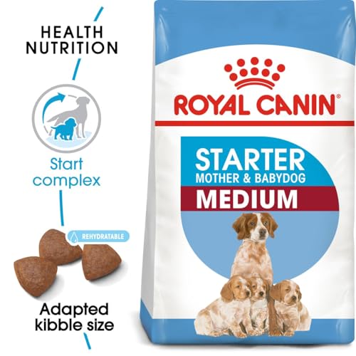 Royal Canin Hundefutter Medium Starter 4 kg, 1er Pack (1 x 4 kg)