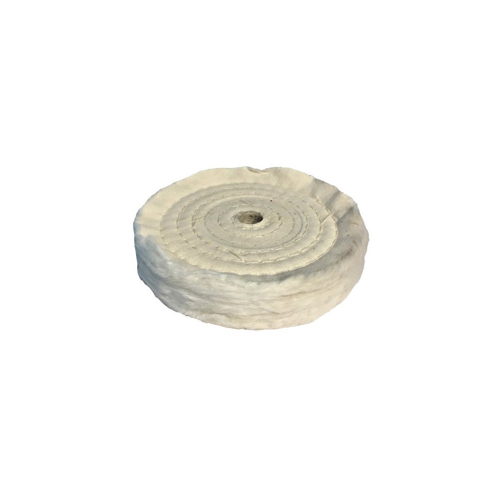 Holzmann - Disque de polissage en coton cousu D. 200 x 25 x Al. 16 mm - DSMPSL - Holzmann