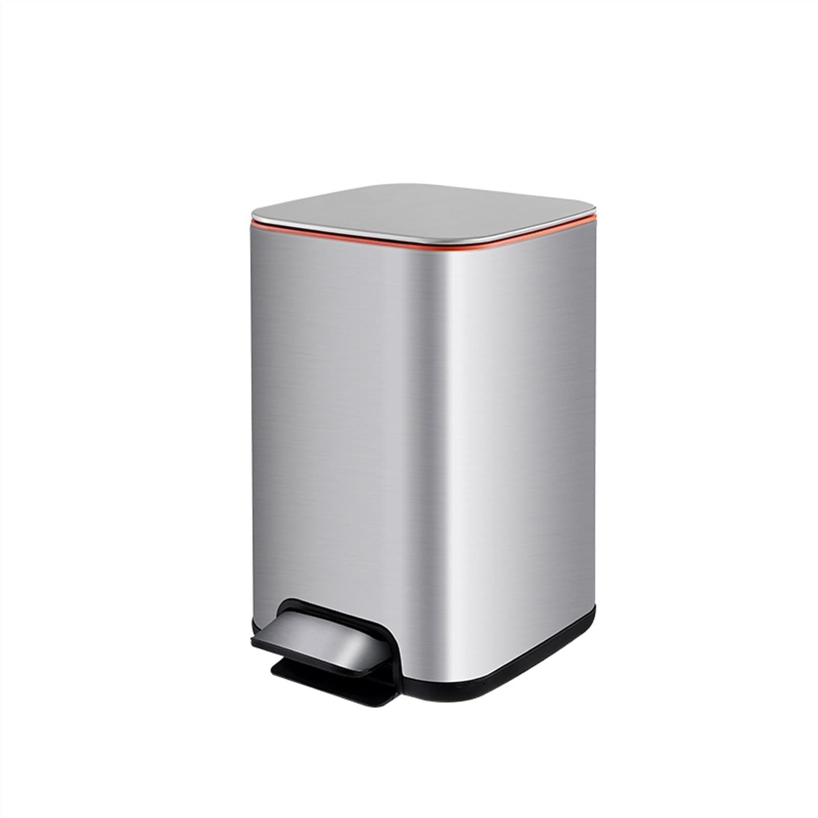 Amazon｜ゴミ箱 13L ステンレス製ペダル式キッチンゴミ箱家庭用