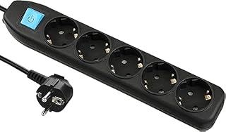 Power Strip 5 Outlets With Switch 5034B