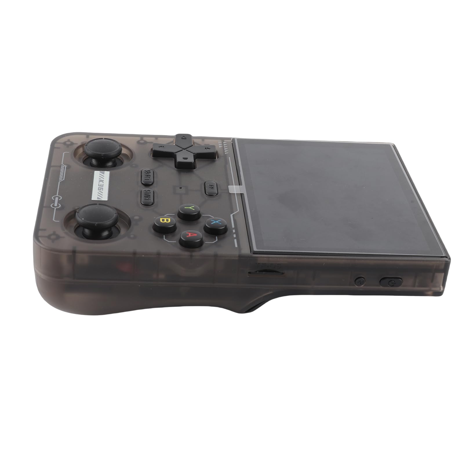 FILFEEL Handheld-Retro-Gaming-Konsole mit Dual-3D-Joystick und 3,5-Zoll-IPS-Bildschirm – Tragbares Gerät für Endlosen Spaß (Black)