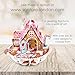 SANTORO Pirouette - 3D Pop Up Christmas Card - For Kids, For Adults (Gingerbread House)