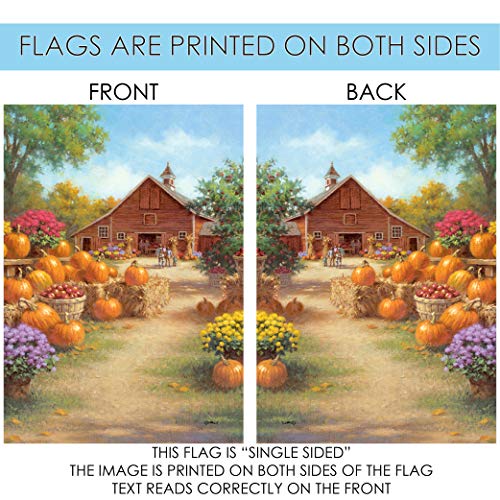 Toland Home Garden 119706 Farm Glory Fall Flag 12x18 Inch Double Sided Fall Garden Flag for Outdoor House Flag Yard Decoration - Thumbnail 5