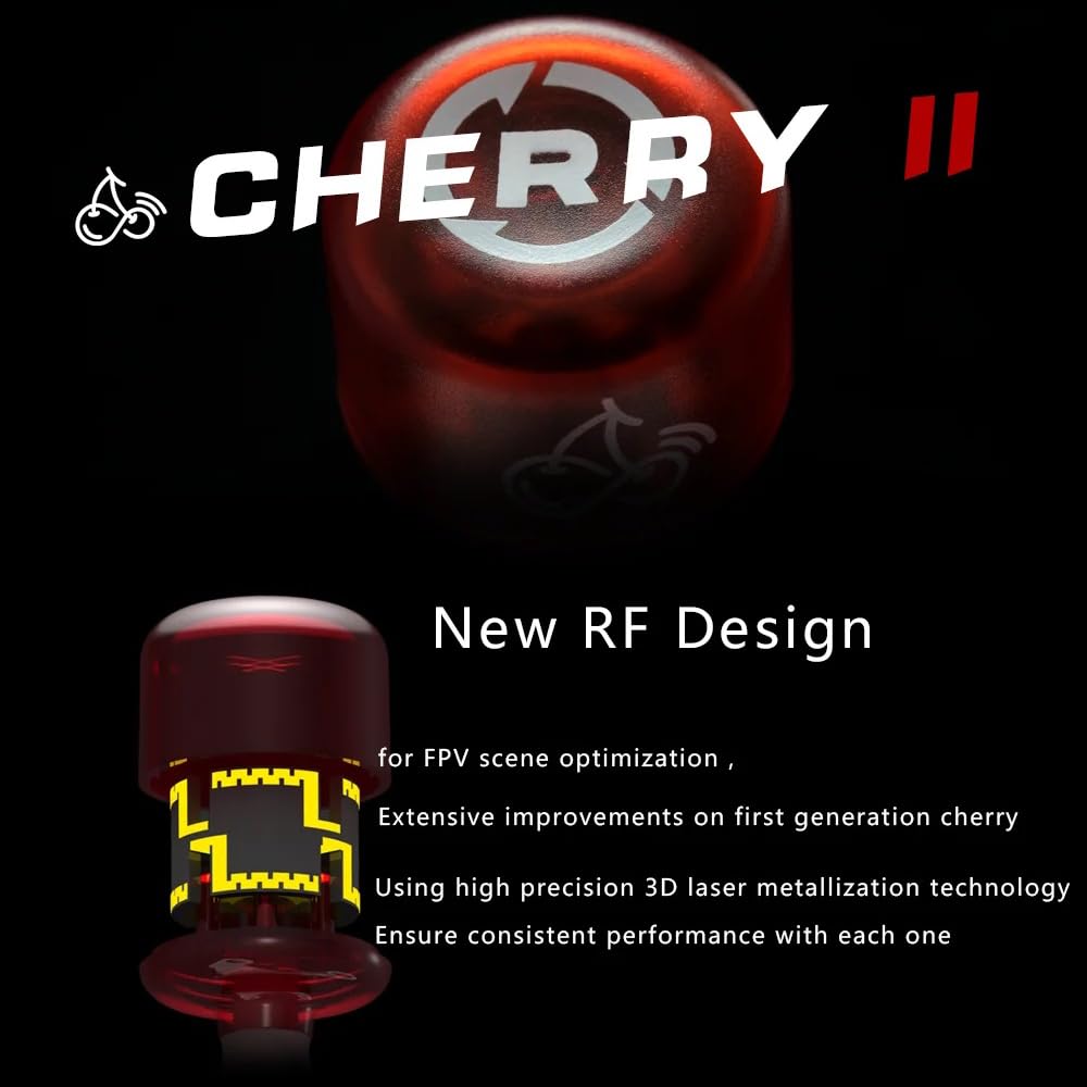Rush Cherry2 FPV 5.8G Antenna IPEX UFL RHCP LDS FPV Racing Antenna 82CM per FPV Quadcopter Racing Drone