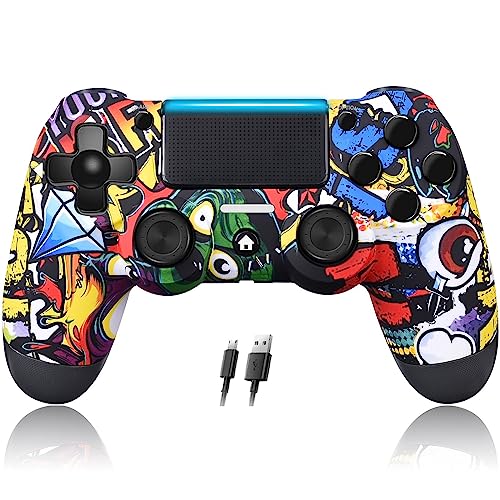 Stycizom Mando Compatible con PS-4,Mando Joystick Inalámbrico Compatible con...