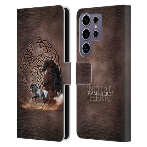 Housse cuir Brigid Ashwood personnalisée pour Samsung S25 Ultra aux finitions premium