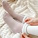 HUBGFEQ Snow Boots Socks Warm Thermal Thicken Fleece Soft Cosy Female Colorful Home Snow Boots Floor Sock-2 Pairs 02-EUR 34-39