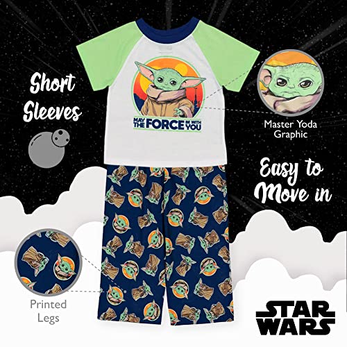 STAR WARS Boys' 3-Piece Loose-fit Pajama Set, Soft & Cute for Kids4