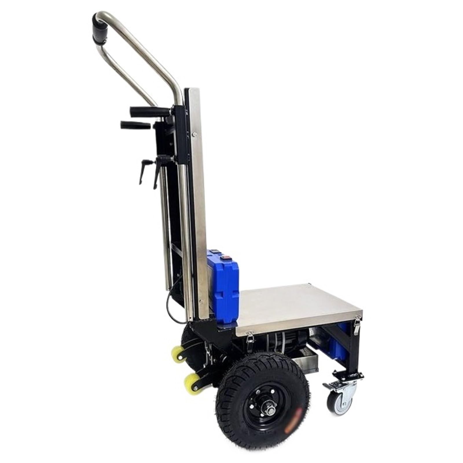 Carretilla de Mano Plegable de Alta Resistencia Máquina trepadora silenciosa for Subir y Bajar escaleras, Cubo de Carga, Muebles Agua Paletizado y Transporte sobre Ruedas