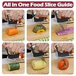 JAYVAR Onion Holder for Slicing, Onion Cutter Vegetable Chopper, Stainless Steel Tomato Slicer Vegetable Cutter for Potato, Avocados, Eggs, Food Slicer Assistant Tool for Fruit Lemon and Meat - Image 5