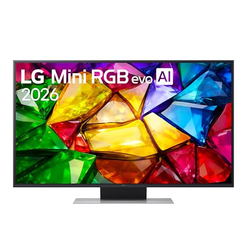 LG Mini RGB 50 pollici Serie MRGB87 50MRGB87B6B, Smart TV 4K, RGB Primary Color Pro, DualColor 100% DCI-P3/Adobe RGB, Dolby Vision & Atmos, webOS con Gemini e Copilot, Motion Booster 288, TV 2026