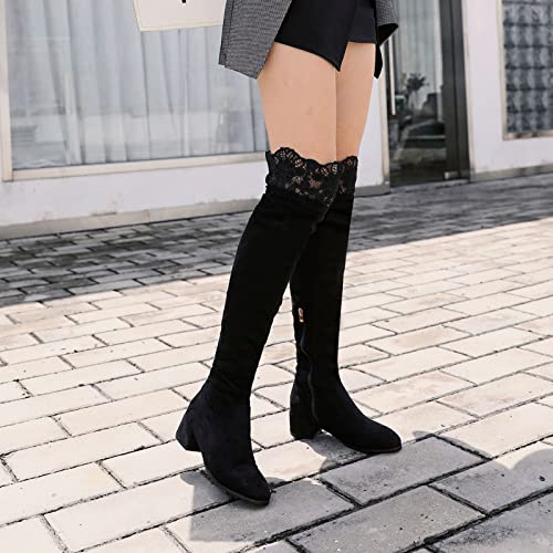 Bottes au-dessus du genou contre le froid : style mode et confort garanti