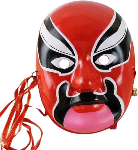 Miniatura 6 de DIKIMO Máscara de la ópera de Beijing, máscara de cosplay, disfraz de Halloween, accesorios para fiestas