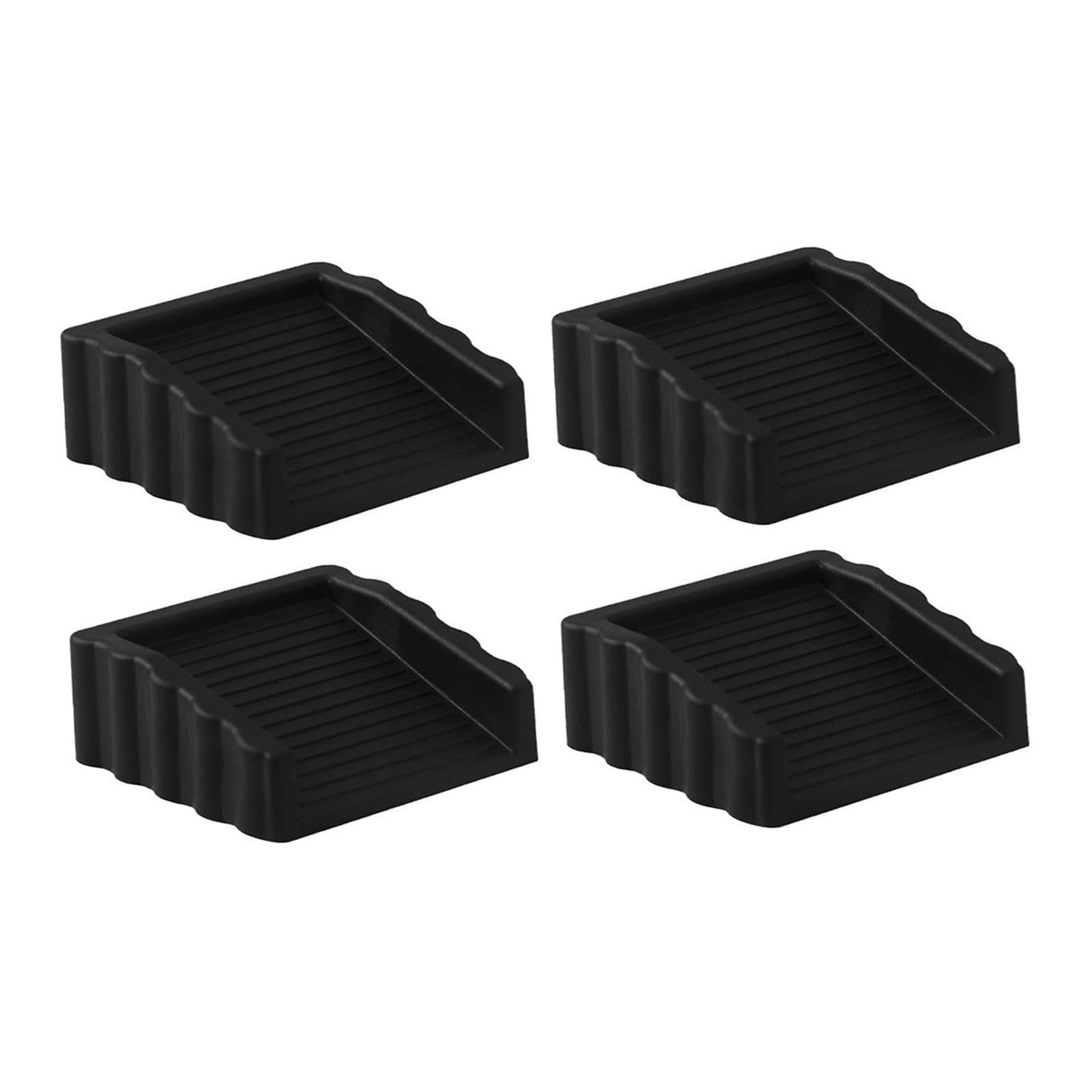 4Pcs Door Stopper Rubber Doorstopper Door Holder for Home Apartment Bathroom Black|Home & Garden| Home D?cor| Doorstops-image-26