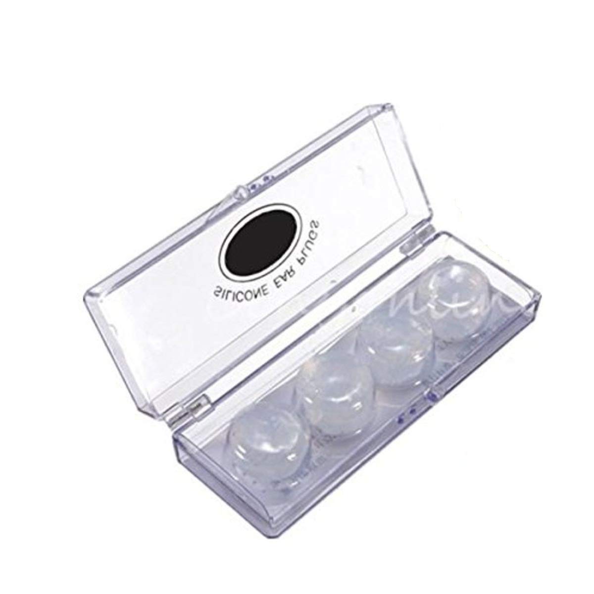 NUCARTURE® Silicone earplug with waterproof Soft Flexible Swimming Sticky Earplugs in Plastic Case(4 Pcs) (B07PPRF4B2) Amazon Price History, Amazon Price Tracker