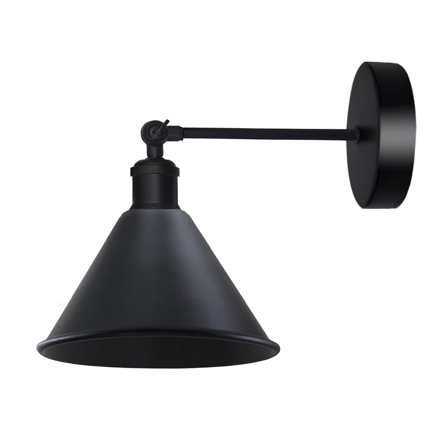 LEDSone Industrial-Wall Light Vintage 240-degree Adjustable Wall Sconce Antique Wall Lighting E27 for Restaurants Galleries Aisle Kitchen Bedroom — image 1
