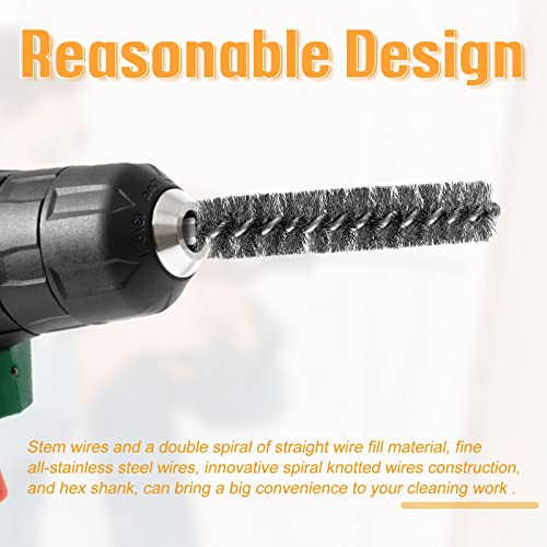 Geiserailie GEISERAILIE-INCLUDES-EWTG51 Bore Brush Bristles Wire Brush For Power Drill Cleaning Wire Brush thumb #4