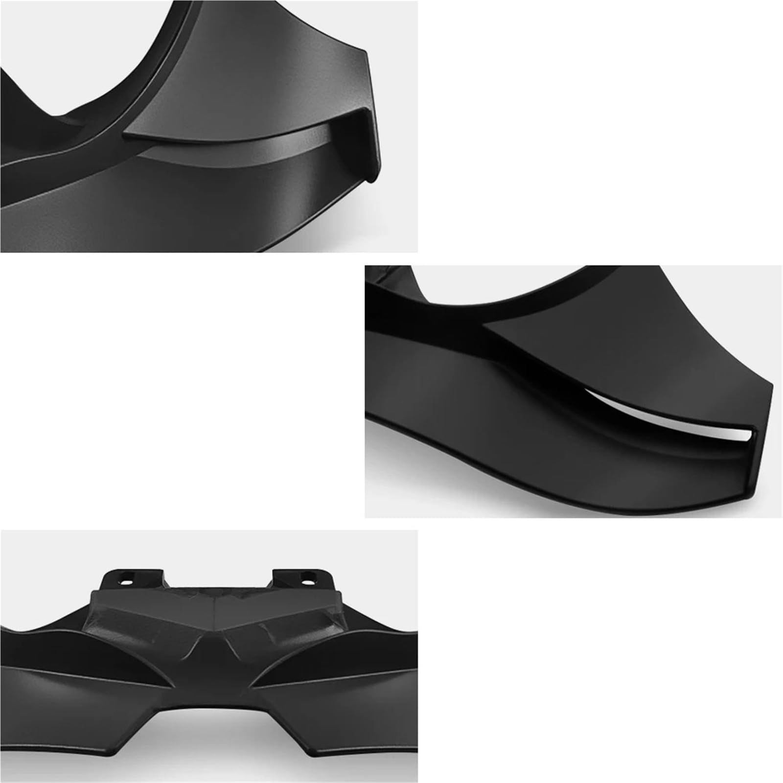 Bec De Becquet Avant Moto, Déflecteur Force D'appui, pour Street Triple 765RS 765 R RS 2020 2021 2022 2023 2024 2025 Ailes Carénage Avant(Fibre de Carbone)