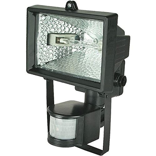 HALIT LED-Gartenleuchte 10W, Weiß Mit PIR-Bewegungssensor 140°, 600lm