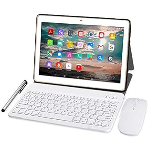 TOSCIDO Tablet 10 Zoll 4G LTE M863 Android 11 Tablets PC,4GB/RAM,64GB/ROM,Otca Core,Dual SIM,WiFi,Bluetooth Tastatur…