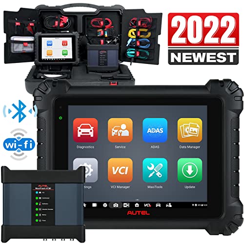 Limited Stock Autel Scanner MaxiSys MS919 - 2022 Newest Same as MS Ultra, Intelligent Car Diagnostic Scan Tool, ECU Programming & Coding, [Valued $2000] 5-in-1 VCMI, Repair Assist, Topology, 36+ Services