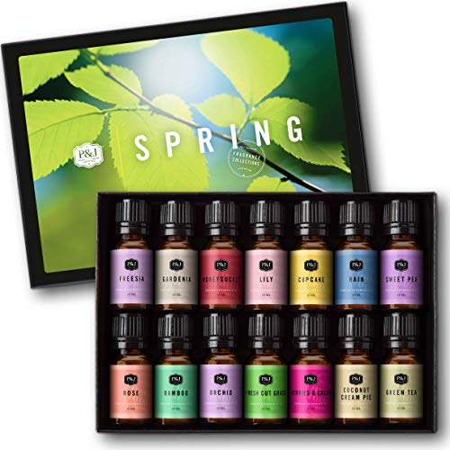 14-Piece Spring Fragrance Oil Collection - 10ml Premium Grade