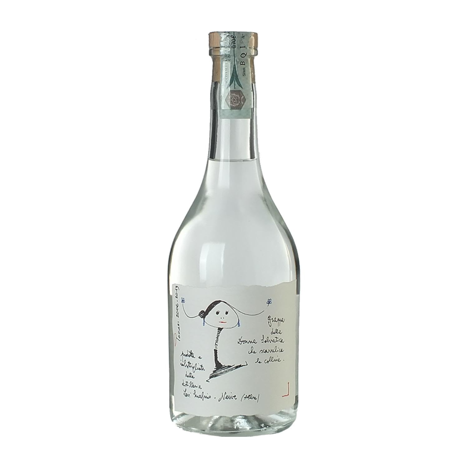 Grappa Romano Levi Donna Selvatica che Scavalica le Colline Bianca Grappa Piemontese 70 cl
