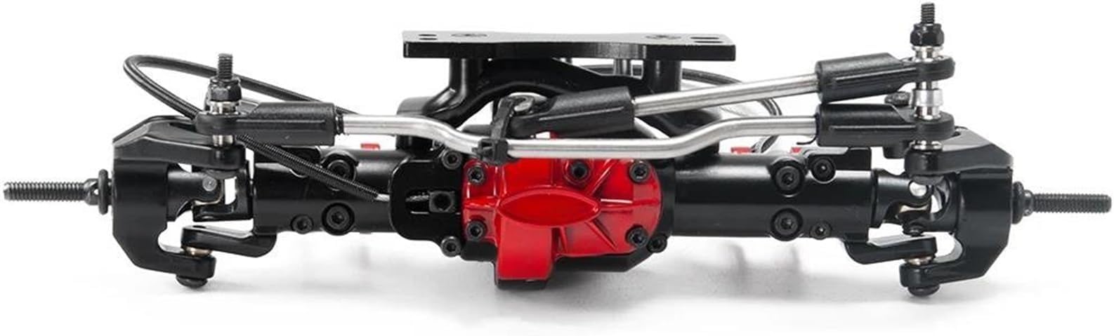 RC Complete Axle For D90 1:10 Scale RC Rock Crawler Car Model Accessories Parts Aluminium Alloy Front/Rear Axle With Differential Lock(Front Axle)