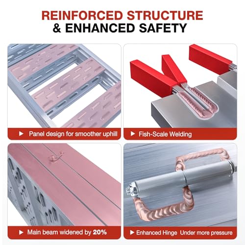 Aluminum Tri-Folding Truck Ramps