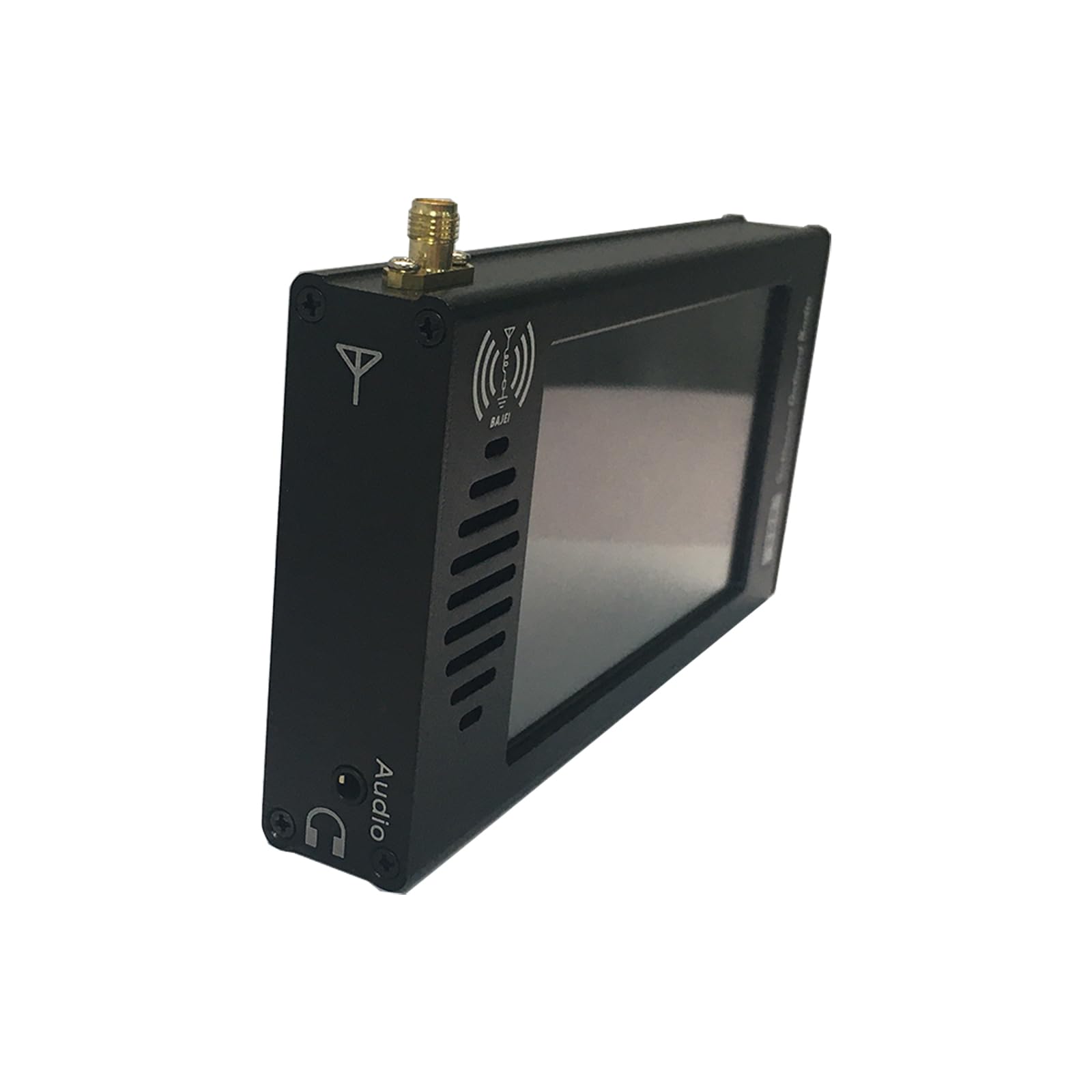 Full-Bands DSP SDR Receptor de radio con pantalla IPS FM/AM/LSB/USB/CW, 192 kHz Spectrum recargable 5000 mAh, batería recargable de aleación de aluminio, sonido agradable