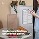 A3 Wochenplaner Abwischbar, Magnettafel Küche von SmartPanda - Wochenplaner Magnetisch, Magnettafel Kühlschrank und Whiteboard - Magnetisches Whiteboard für Familie, auf Deutsch