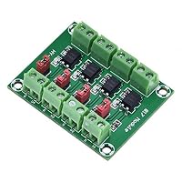 Youmile 2PCS PC817 4 Kanal Optokoppler Isolationsplatine Spannungswandler 3.6-30 V Treiber Photoelektrisch isoliertes Modul mit 24 AWG Kabel – Ansicht 4