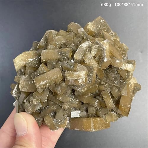 Espécimen mineral en bruto de barita amarilla como regalo exclusivo 3