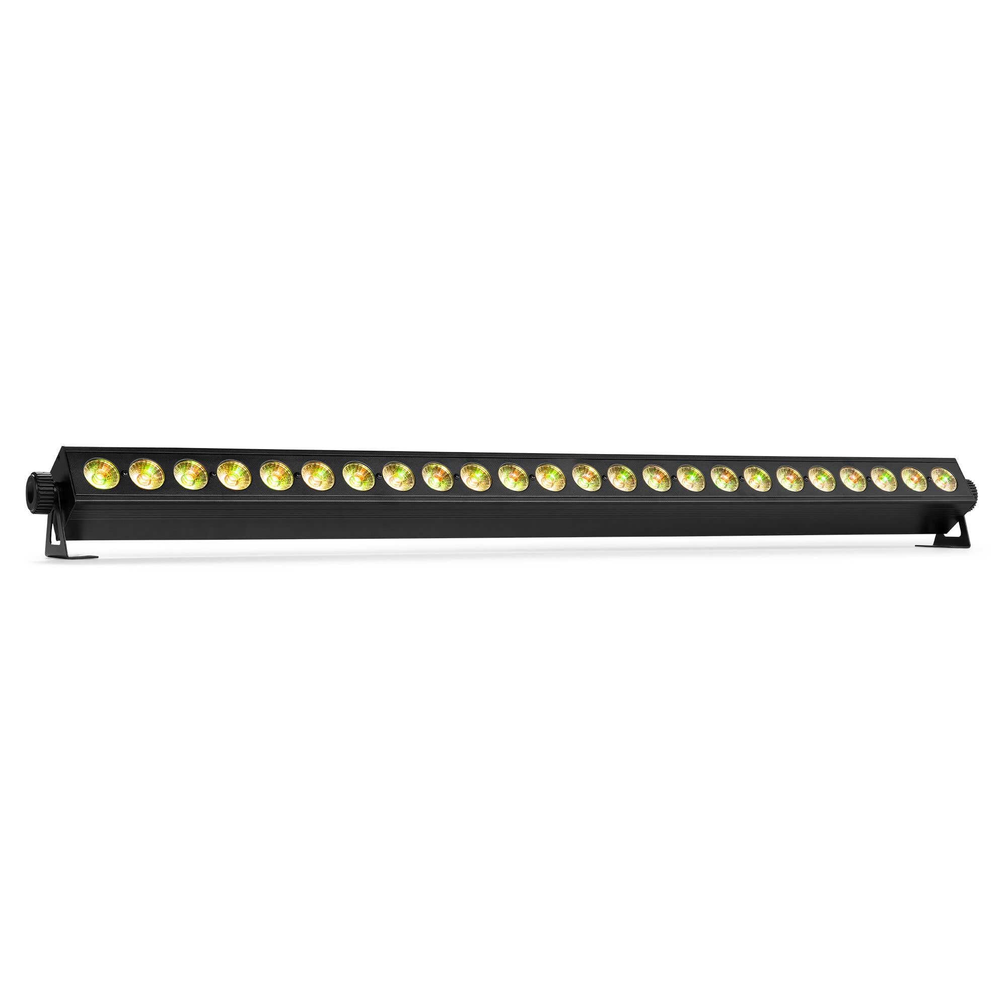 BeamZ BBB244 - Barra LED RGBW con batería, 24 LEDs de 4W y DMX inalámbrico