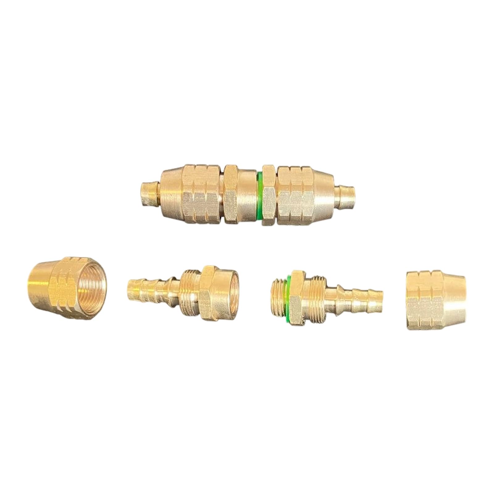 Leakproof Copper Tube Connectors Agricultural Sprays Pipe Repair Extension Pipes Joint Hose Splicer Enduring Hose Splicer Air Fitting