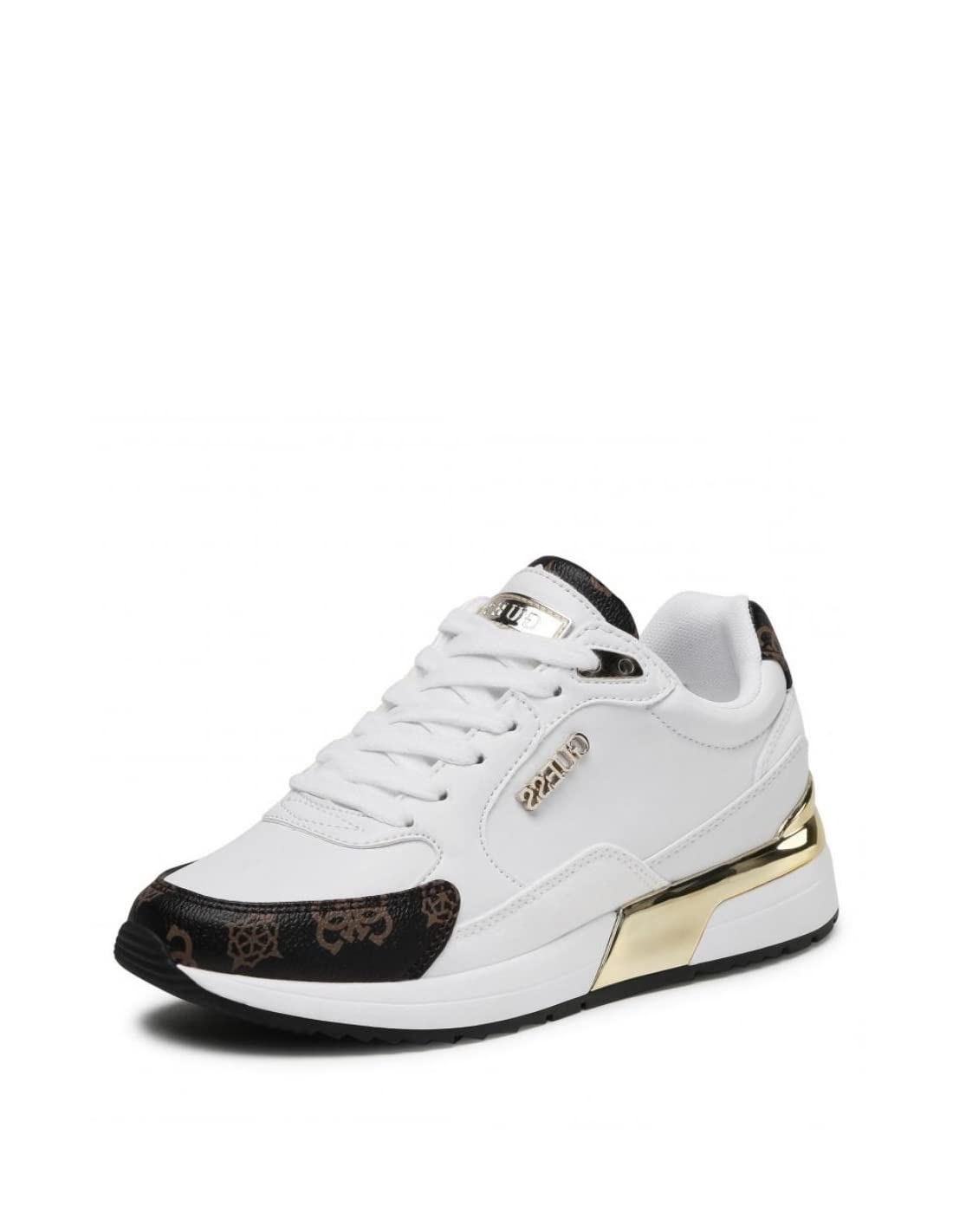 GuessWomen'sMOXEASNEAKER RUNNINGWHITE BROWN38
