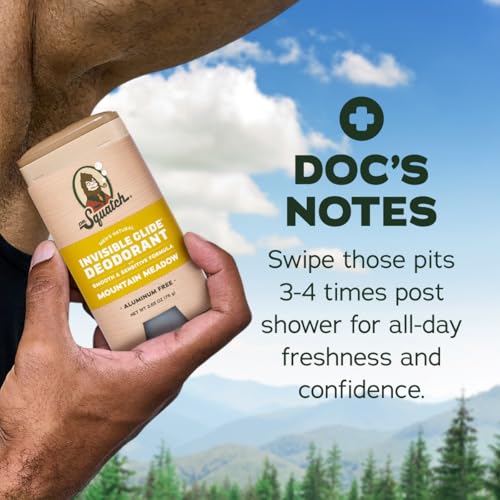 Dr. Squatch Invisible Glide Natural Deodorant Men, Aluminum Free (2-Pack) - image 8