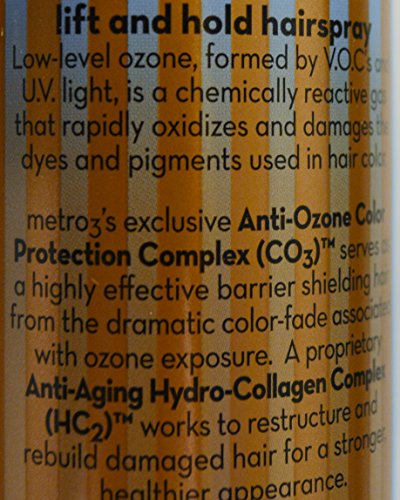 Metro3 Volume Lift and Hold Hairspray 10oz miniatura 2