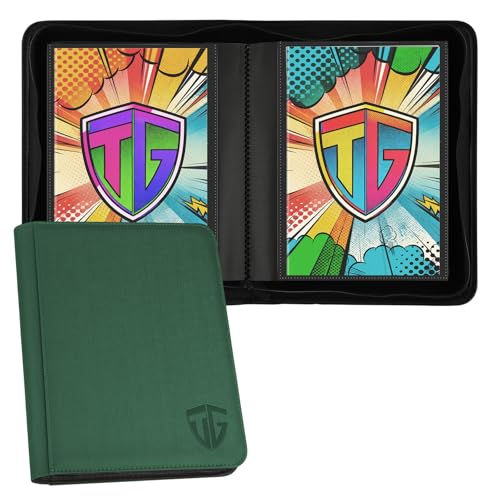 TCGUARD Carpeta para 24 libros de cómics con fundas para cómics