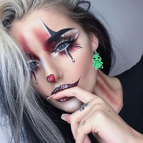 Halloween Earrings for Women Spooky Ghost Earrings Studs Bat Earings Accessories Matching Ghostface Costume Hocus Pocus Party Favors as Cute Halloween Gifts Basket Stuffers Christmas Jewelry2