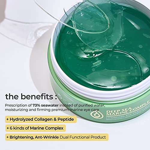 BACIEL - 75% Sea Collagen & EGF Eye Mask 30 Pairs - Anti-Wrinkle - Niacinamide for Whitening - Korean Skin Care – Bild 5