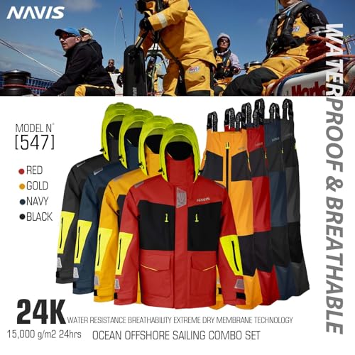 Navis Marine FS547-J-BK-M 3 Layer Sailing Jackets thumb #1